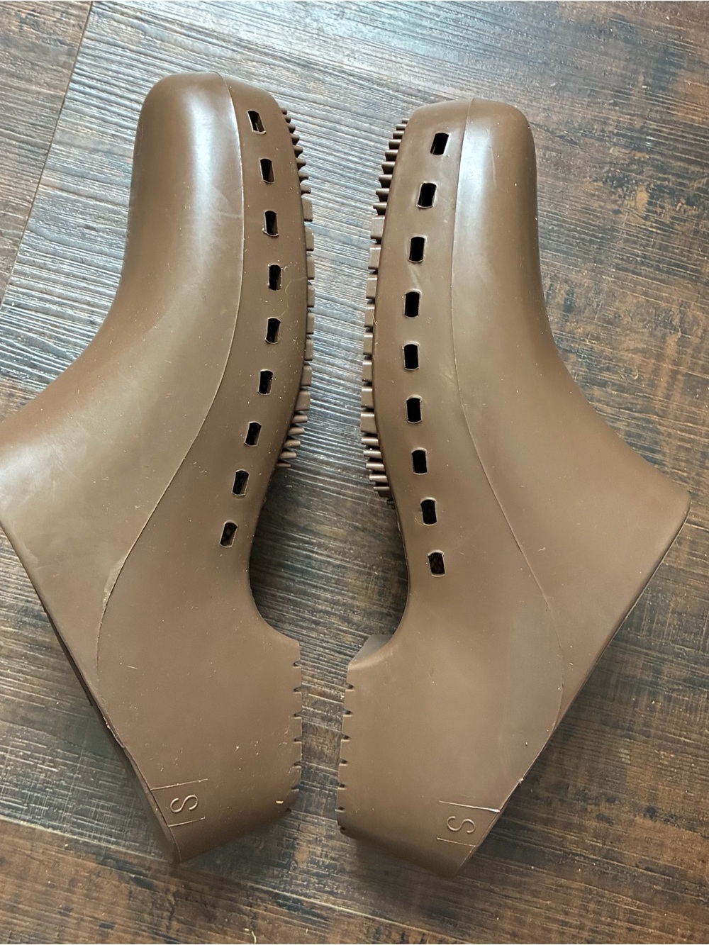 Calzuro Classic Brown Medical Nursing Work Clogs EU 46-47 US 13-14 Italy New